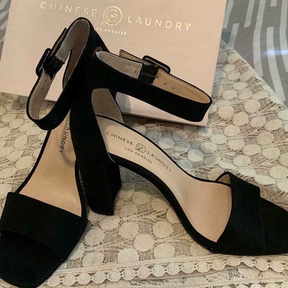 Chinese Laundry open toe heels